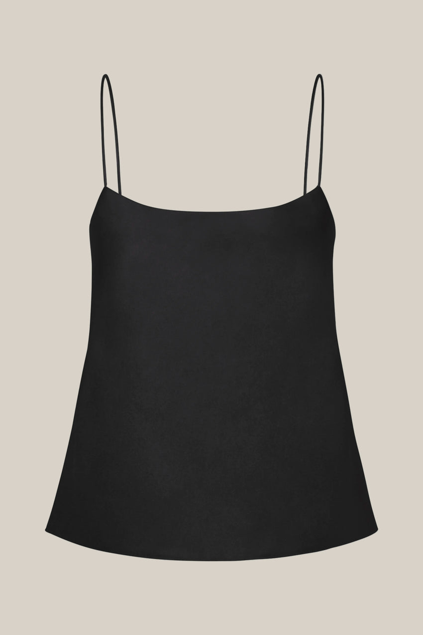 COAL SILK CAMI