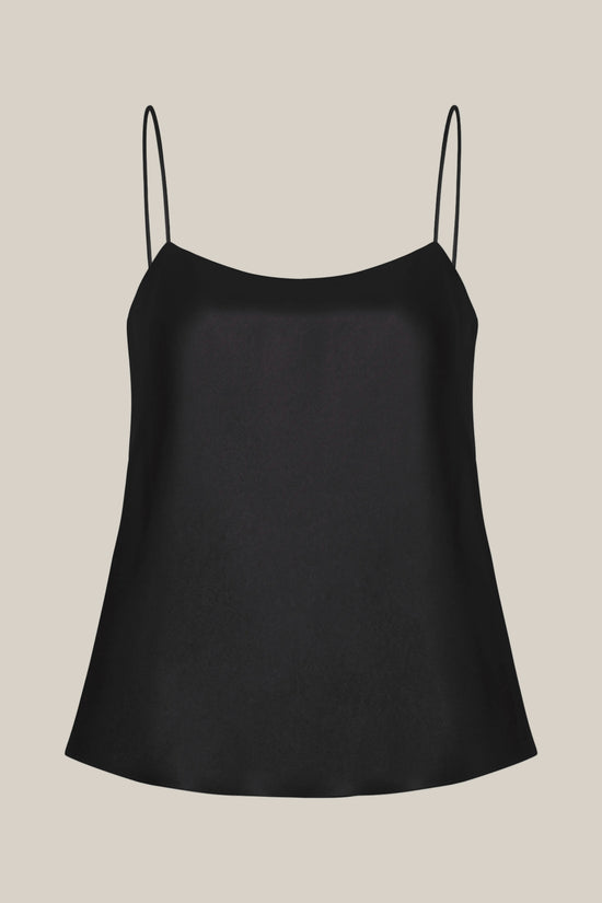 COAL SILK CAMI