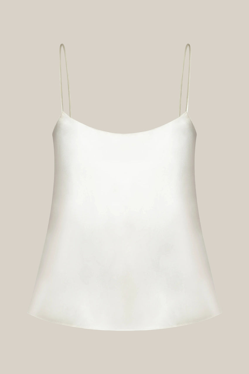 BUTTERMILK SILK CAMI