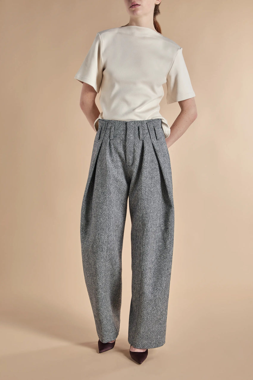 OAT COTTON AND CASHMERE TEE